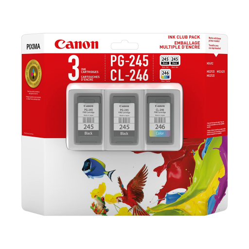 PG-245 Twin/CL-246 Ink Club Pack – – Inkjets – Canon