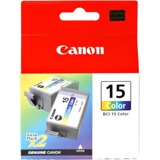 BCI-15 Colour Twin Ink Cartridge SKU 8191A003 – – Inkjets – Canon