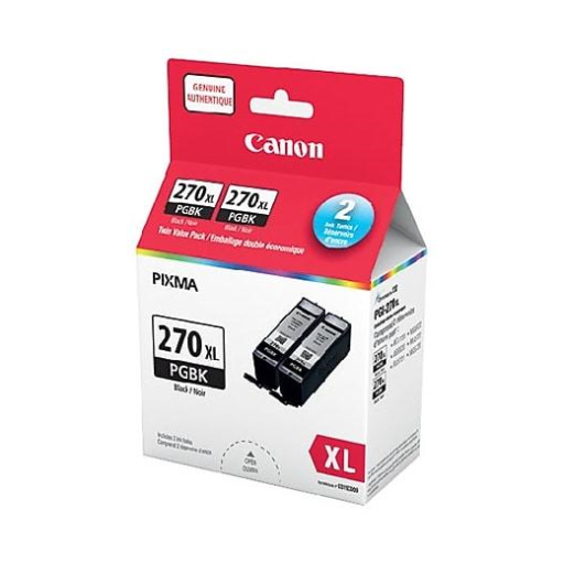 PGI-270 XL Pigment Black Ink Twin Pack SKU 0319C009 – – Inkjets – Canon