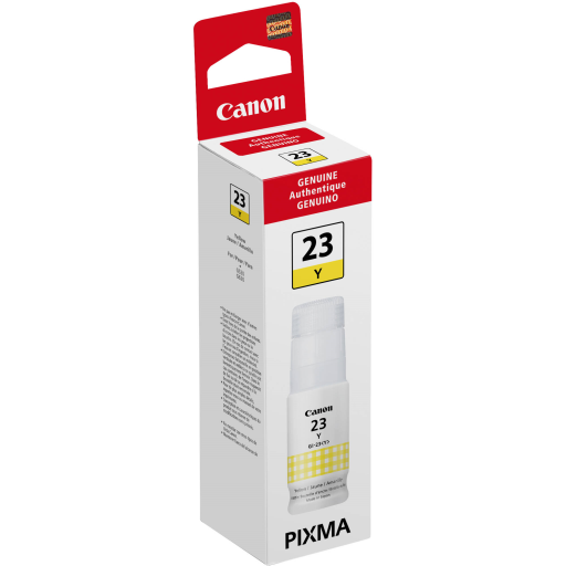 4687C001 Canon GI-23 Yellow Ink Bottle-Compatible with G620 only – – Inkjets – Canon