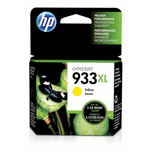 HP 933XL Yellow Officejet Ink Cartridge – – Inkjets – HP Canada