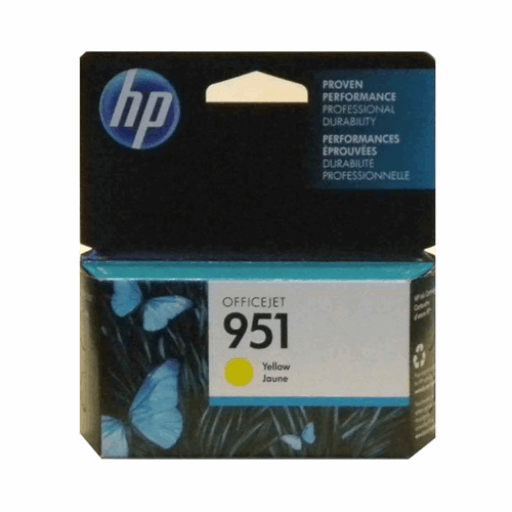 HP 951 Yellow Officejet Ink Cartridge – – Inkjets – HP Canada
