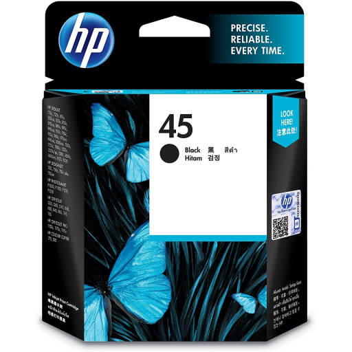 HP Inkjet Crtg 45A Black Large NAM – – Inkjets – HP Canada
