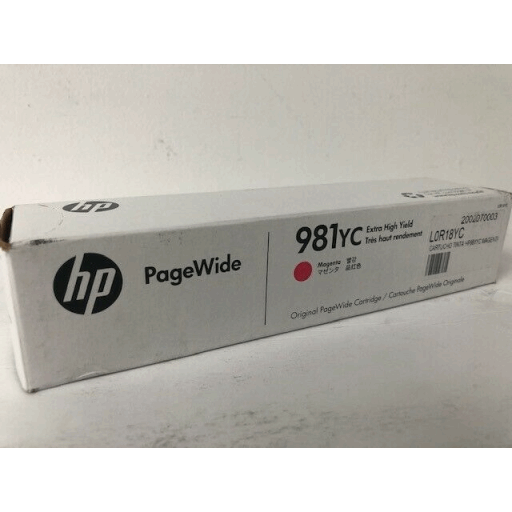L0R18YC CONTRACT HP #981YC MAGENTA PAGEWIDE CARTRIDGE – – Inkjets – HP Canada