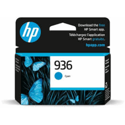 HP 936 Cyan Ink - Vibrant Original Cartridge – – Inkjets – HP Canada