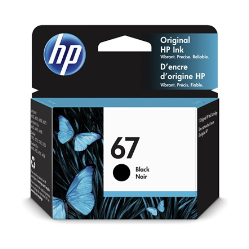 HP 67 Black Original Ink Cartridge – – Inkjets – HP Canada