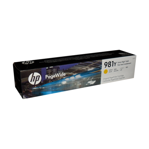 HP 981Y Yellow Original PageWide Crtg – – Inkjets – HP Canada