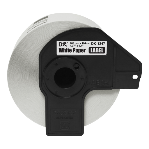 Brother DK1247 Large Shipping Labels (180 Labels) 4" x 6" (103 mm x 164 mm) – – PTouch – Brother