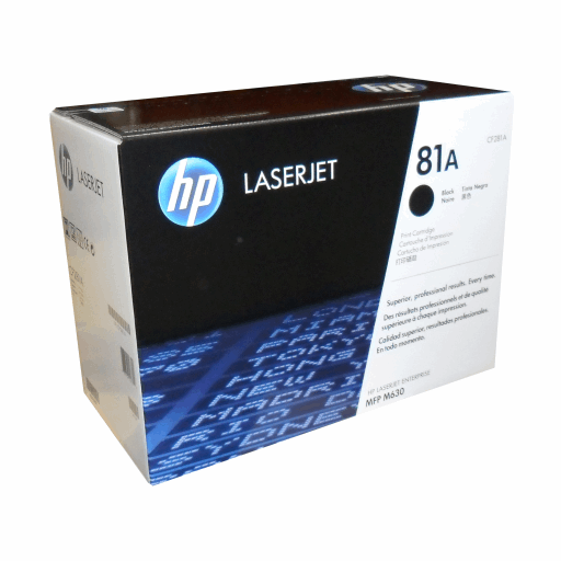 HP 81A Black LaserJet Toner Cartridge – – Toners – HP Canada