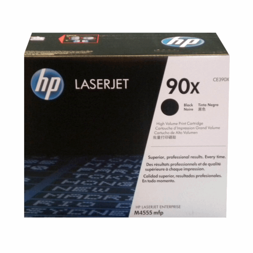 HP CE390X LaserJet M4555 MFP 24K Black Crtg – – Toners – HP Canada