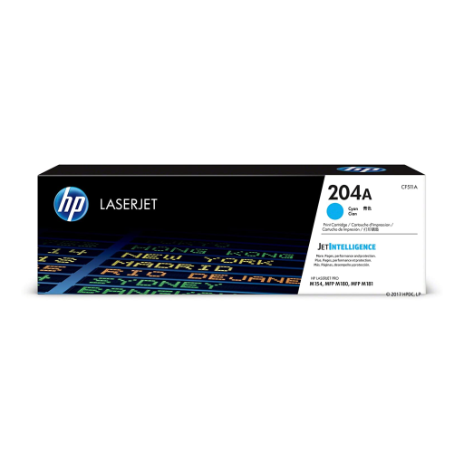HP 204A Cyan LaserJet Toner Cartridge – – Toners – HP Canada