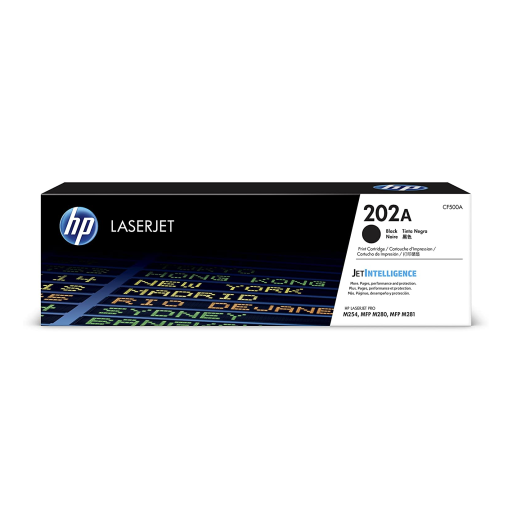HP 202A Black LaserJet Toner Cartridge – – Toners – HP Canada