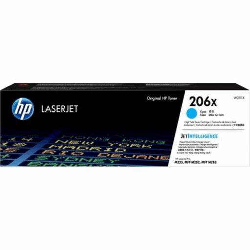 HP 206X Cyn Original LaserJet Toner Crtg – – Toners – HP Canada