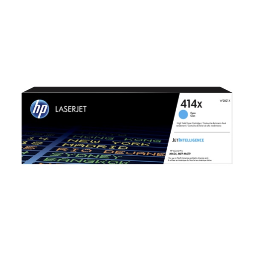 HP 414X (W2021X) Cyan High Yield Original Toner Cartridge – – Toners – HP Canada