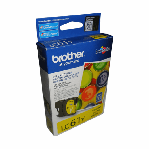 Brother LC61YS Innobella Yellow Ink Cartridge, Standard Yield – – Inkjets – Brother