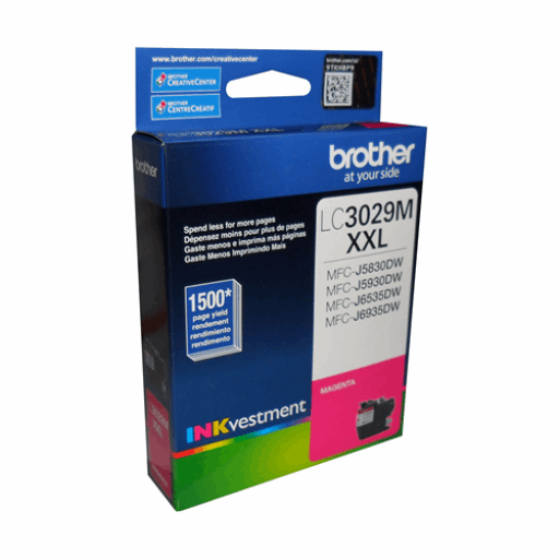 Brother LC3029MS Magenta INKvestment Tank Ink Cartridge, Super High Yield – – Inkjets – Brother