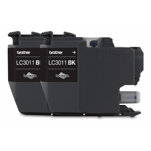 Brother Genuine LC30112PKS 2-Pack Standard-yield Black Ink Cartridge – – Inkjets – Brother