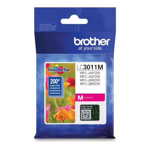 Brother LC3011MS Magenta Ink Cartridge, Standard Yield – – Inkjets – Brother