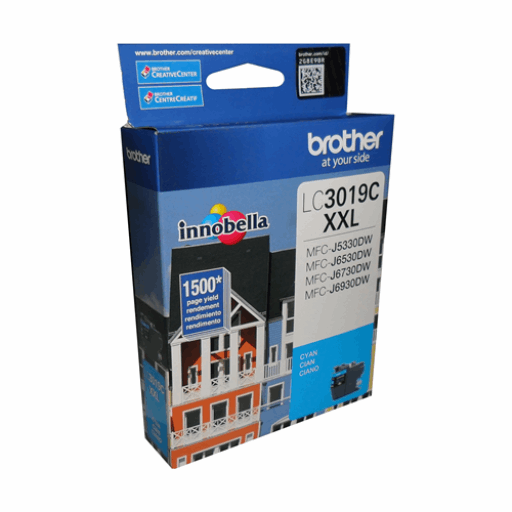 Brother LC3019CS Innobella Cyan Ink Cartridge, Super High Yield – – Inkjets – Brother