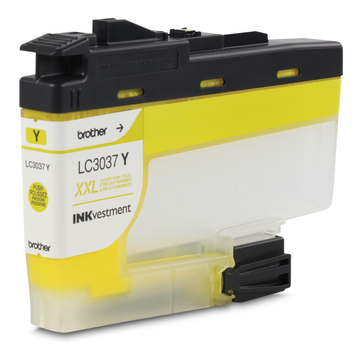 Brother LC3037YS Yellow INKvestment Tank Ink Cartridge, Super High Yield – – Inkjets – Brother