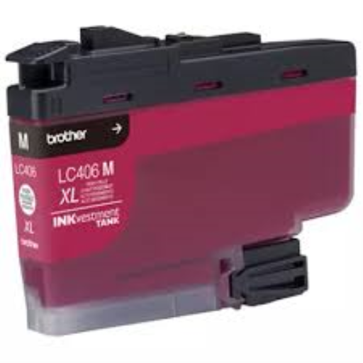 Brother Genuine LC406XLMS High-Yield Magenta Ink Cartridge – – Inkjets – Brother