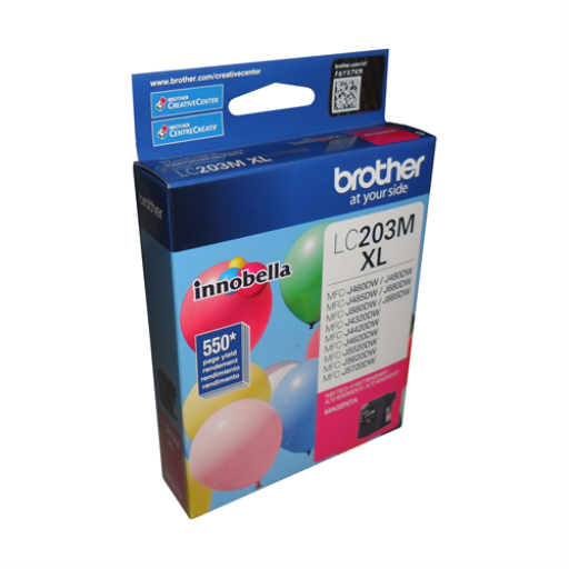 Brother LC203MS Innobella Magenta Ink Cartridge, High Yield (XL Series) – – Inkjets – Brother