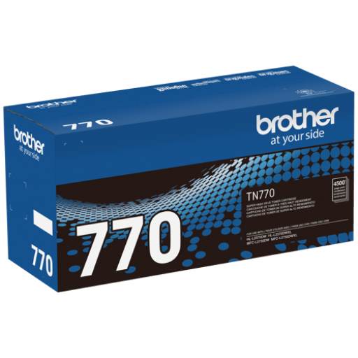 Brother Genuine TN770 Super High-Yield Black Toner – – Laser – Brother