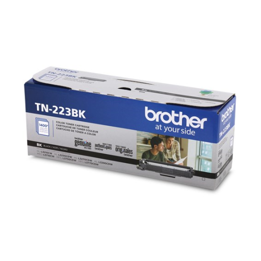 Brother Genuine TN-223BK Standard Yield Black Toner Cartridge – – Laser – Brother