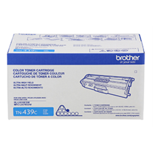 Brother TN439C Cyan Toner Cartridge, Ultra High Yield – – Laser – Brother