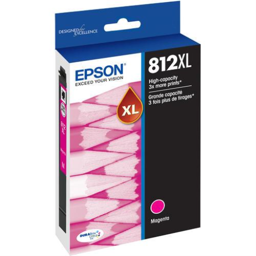 T812XL320-S Epson EPSON T812 High Capacity Magenta Ink Cartr – – Inkjets – Epson