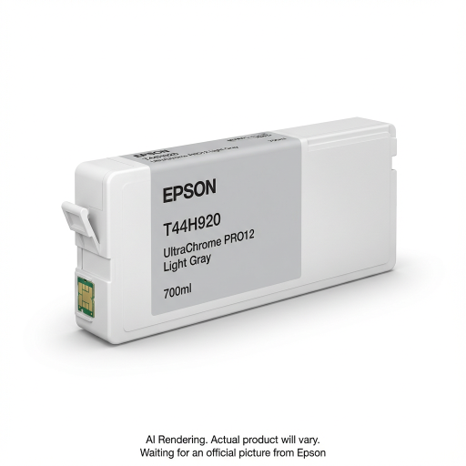 Epson UltraChrome PRO12 Light Gray 700mLT44H920 – – Inkjets – Epson