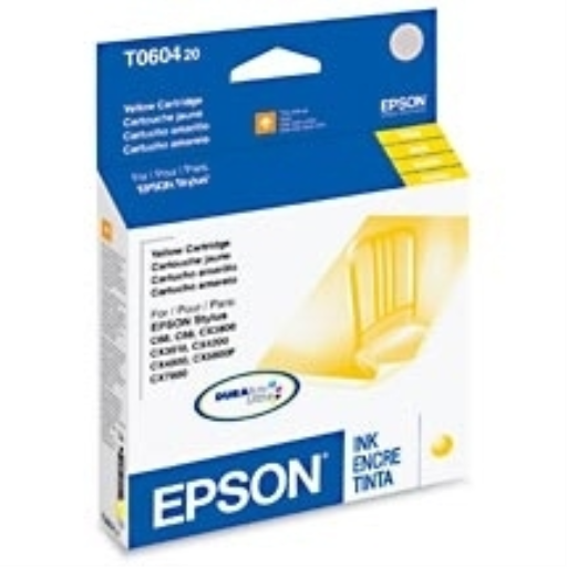 T060420S Epson 60 Yellow Original Ink Cartridge – – Inkjets – Epson
