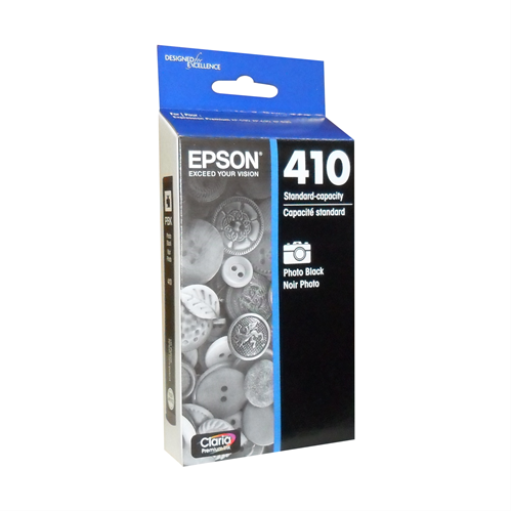 T410120S Epson 410 Photo Black Original Ink Cartridge – – Inkjets – Epson