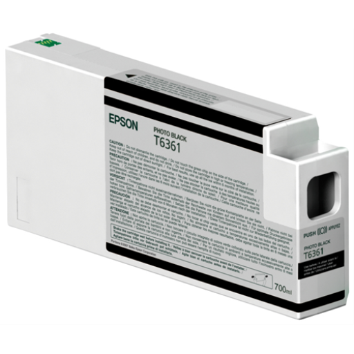 EPSON ULTRACHROME HDR PHOTO BLACK INK, 700ML, STYLUS – – Inkjets – Epson