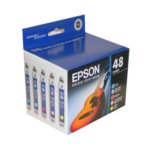 T048920S Epson 48 Color Original Ink Cartridge – – Inkjets – Epson