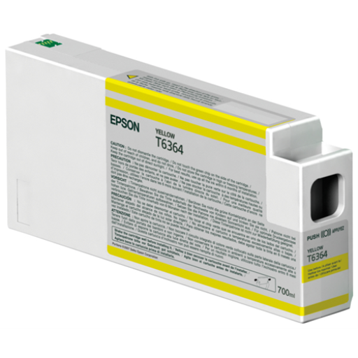 T636400 Epson HDR Yellow Original Ink Cartridge – – Inkjets – Epson