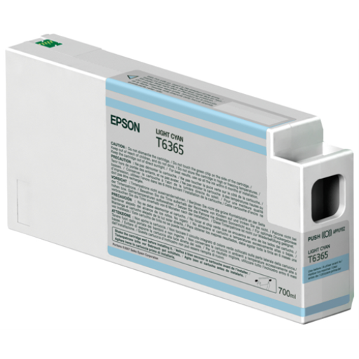 T636500 Epson Light Cyan Original Ink Cartridge – – Inkjets – Epson