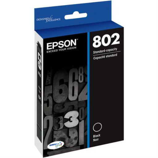 T802120BCS Epson 802 Combo Black and Color Original Ink Cartridge – – Inkjets – Epson