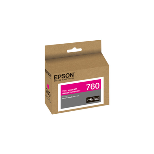 T760320 Epson 760 Magenta Original Ink Cartridge – – Inkjets – Epson