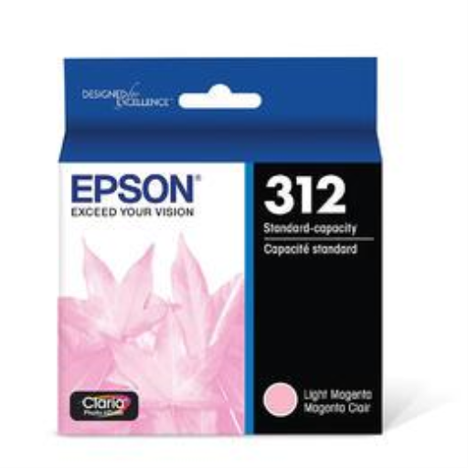 T312620 Epson T312 Claria Light Magenta Original Ink Cartridge – – Inkjets – Epson