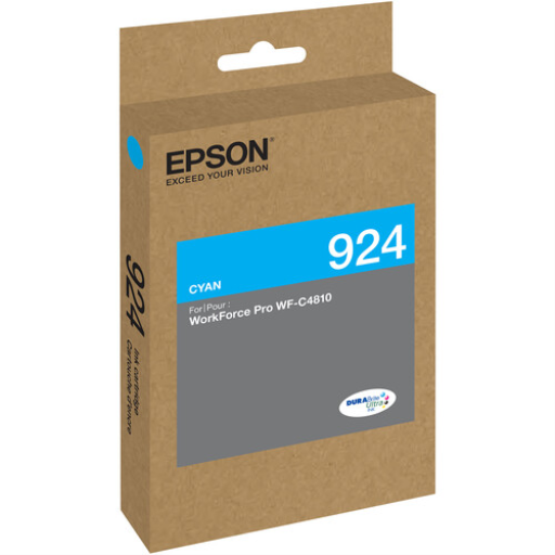 T924220 Epson EPSON T924 Cyan Ink Cartridge, Standard Capaci – – Inkjets – Epson