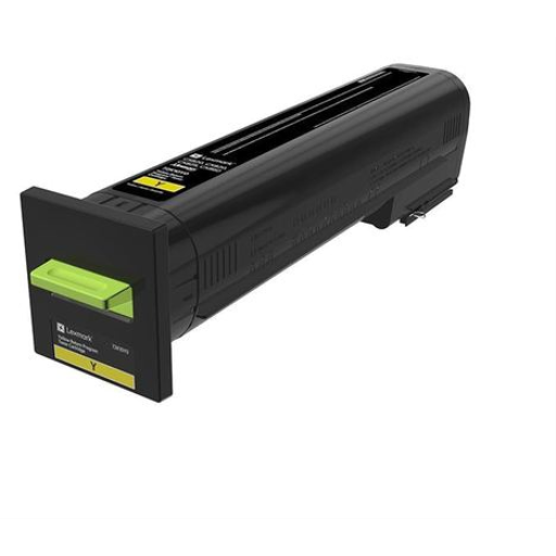 72K10Y0 Lexmark CS/CX820,CX825,860 Yellow Return Program 8K Toner Cartridge – – Toners – Lexmark