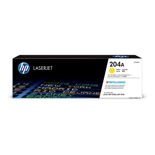 HP 204A Yellow LaserJet Toner Cartridge – – Toners – HP Canada