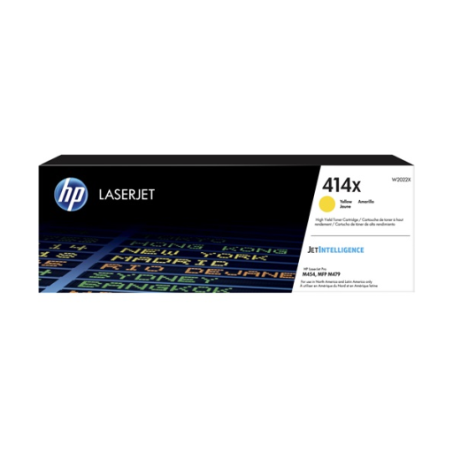 HP 414X Yellow LaserJet Toner Cartridge – – Toners – HP Canada