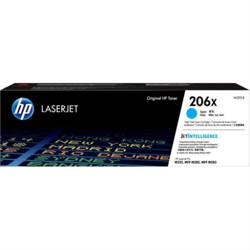 HP 206X Cyn Original LaserJet Toner Crtg – – Toners – HP Canada