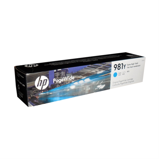 HP 981Y Cyan Original PageWide Cartridge – – Inkjets – HP Canada