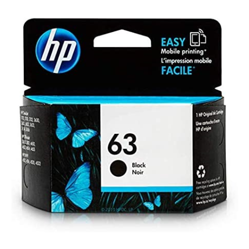 HP 63 Black Ink Cartridge – – Inkjets – HP Canada