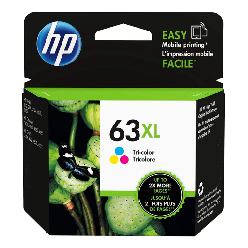 HP 63XL Tri-color Ink Cartridge – – Inkjets – HP Canada