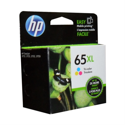 HP 65XL Tri-color Original Ink Cartridge – – Inkjets – HP Canada