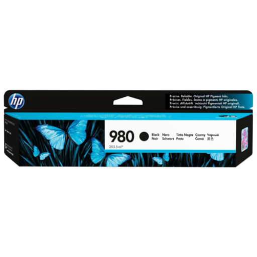 HP 980 Black Original Ink Cartridge – – Inkjets – HP Canada